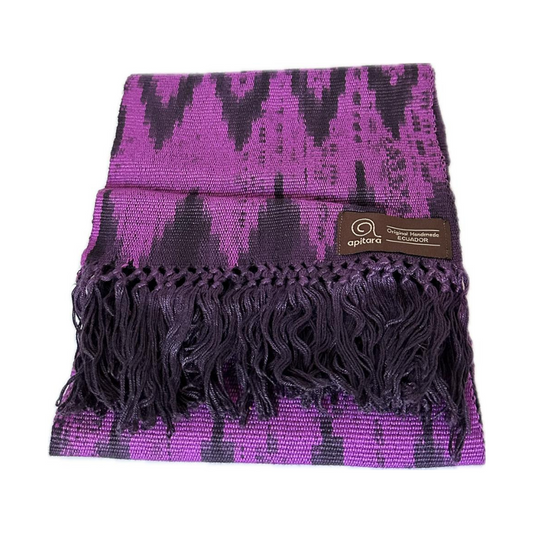 Bufanda Ikat / Lila