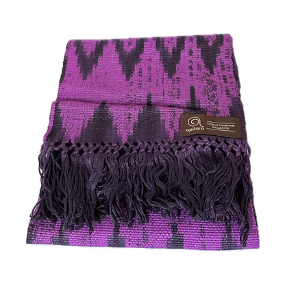 Bufanda Ikat / Lila