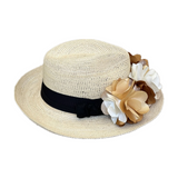 Sombrero Mujer Flores