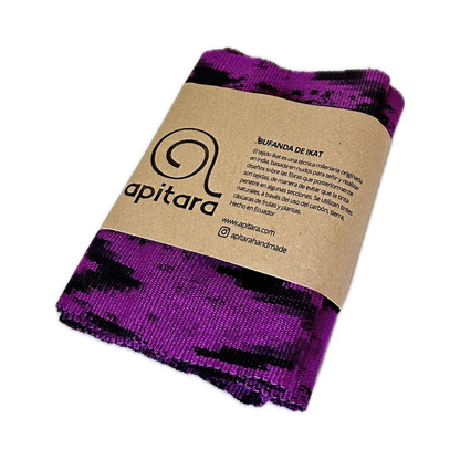 Bufanda Ikat / Lila