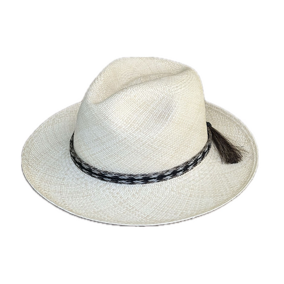 Sombrero fino con crin caballo