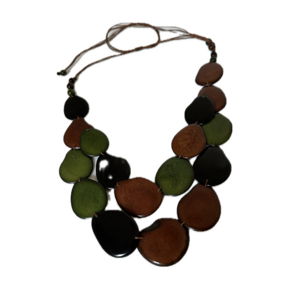 Collar Tagua Verde