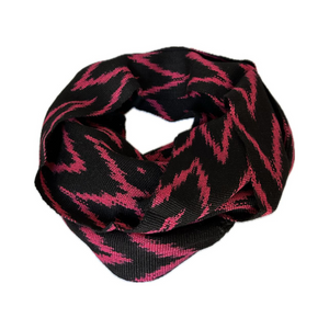 Bufanda Ikat / Fucsia
