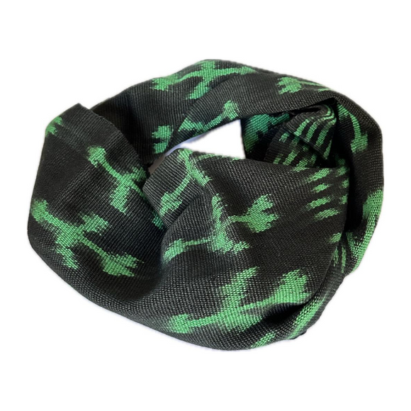 Bufanda Ikat / verde