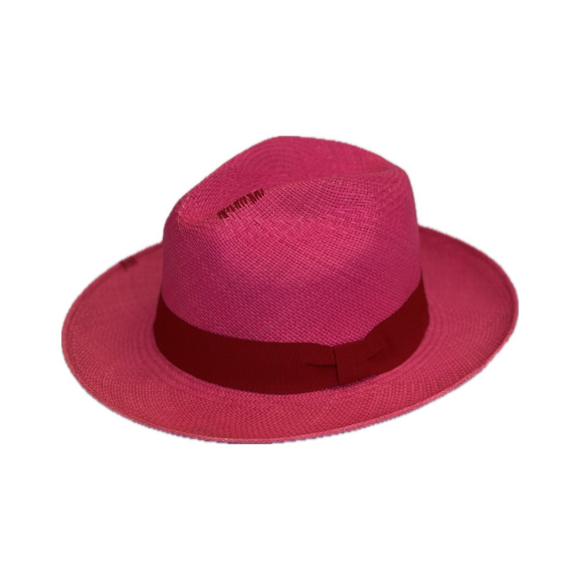 Sombrero Fedora Fucsia Talla S