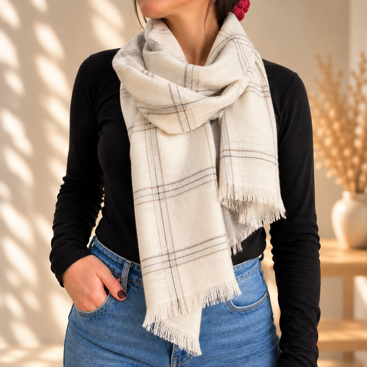 Bufanda Premium Alpaca Lumi