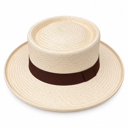 sombrero perla panama hat toquilla mujer