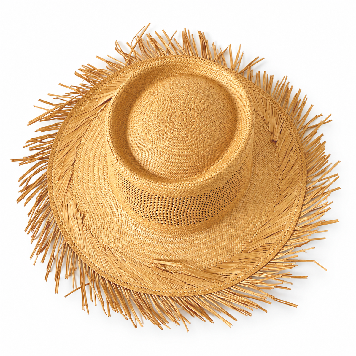sombrero paja toquilla mujer riviera