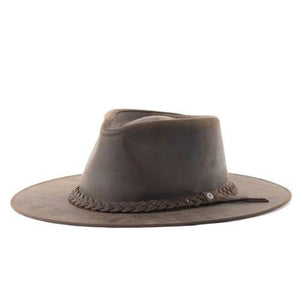 sombrero cuero